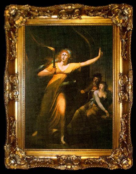 framed  Henry Fuseli Lady Macbeth, ta009-2
